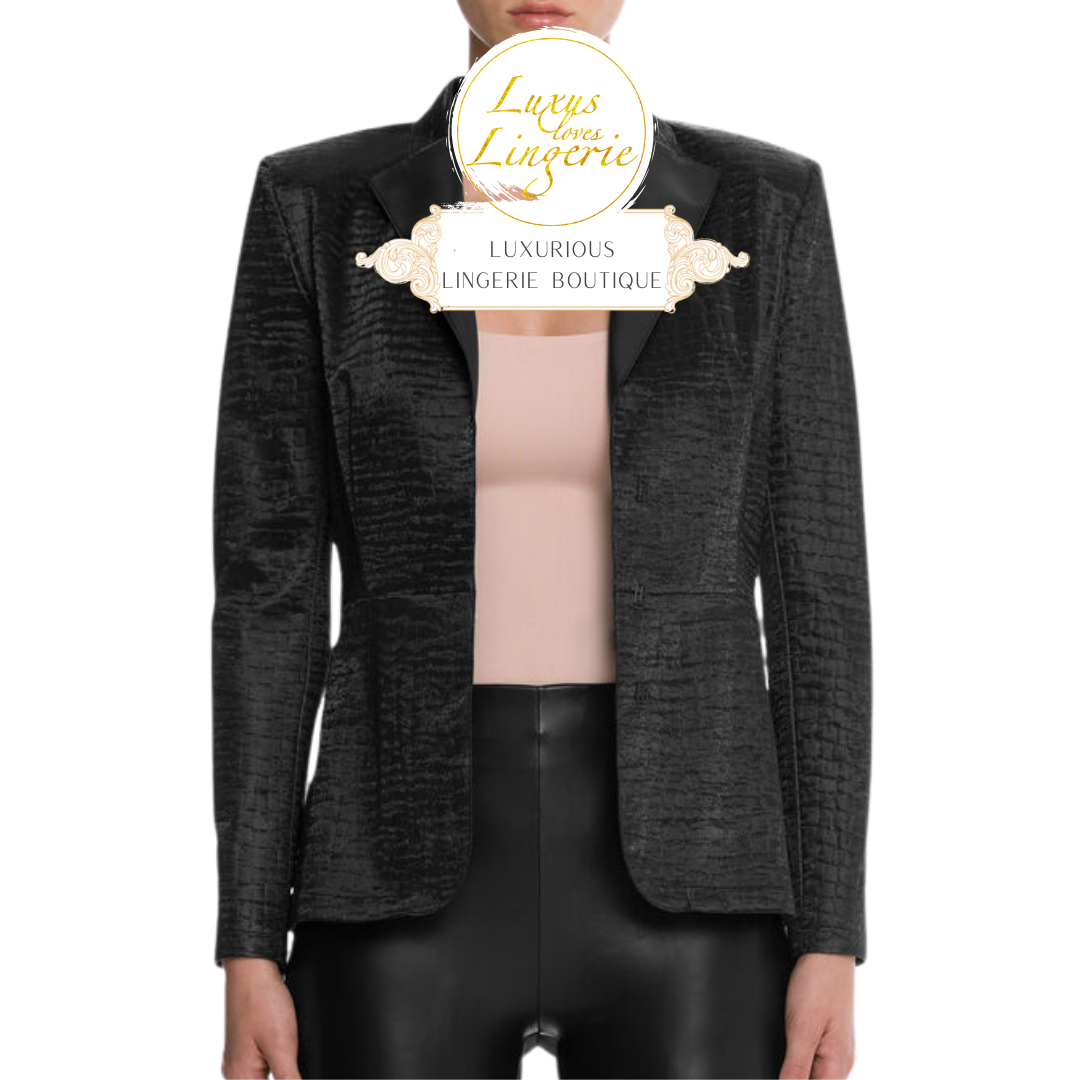 CROCO BLAZER black 52878 7005