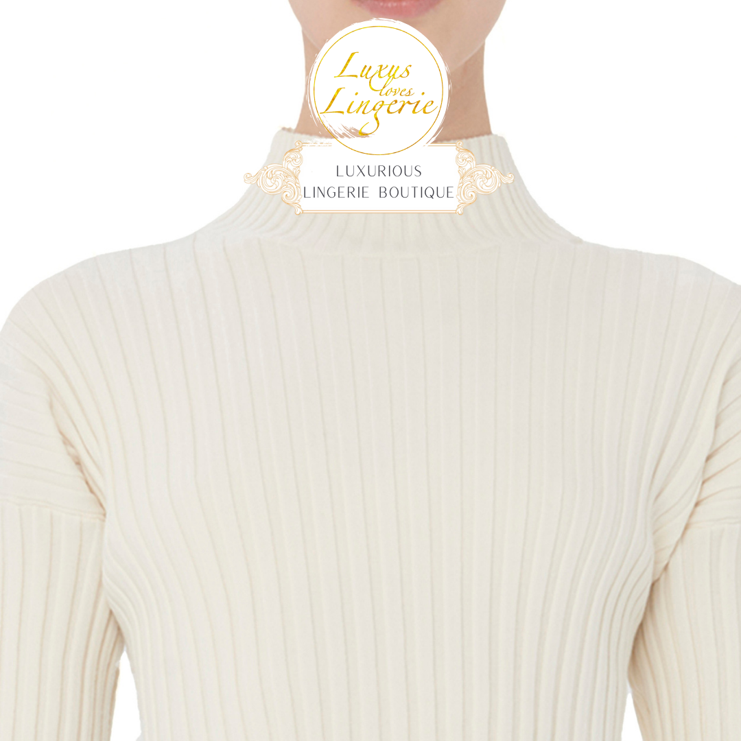 MERINO RIB TOP LONG SLEEVES