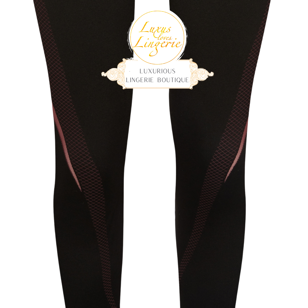 SPORTY BUTTERFLY STIRRUP LEGGINGS