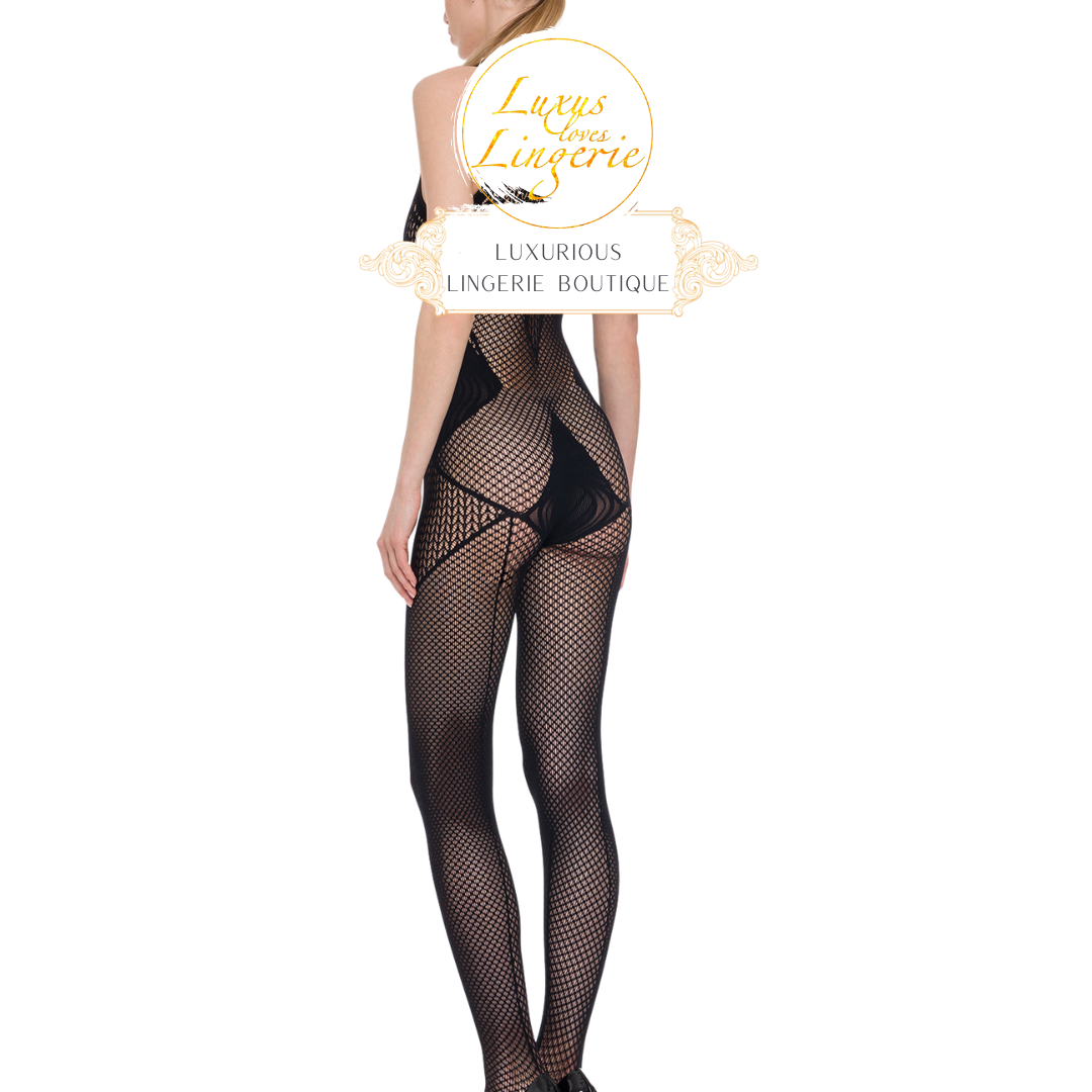 ROMANCE NET CATSUIT