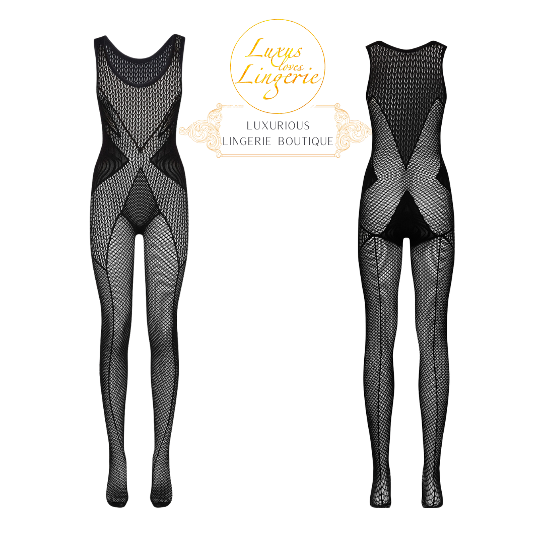 ROMANCE NET CATSUIT