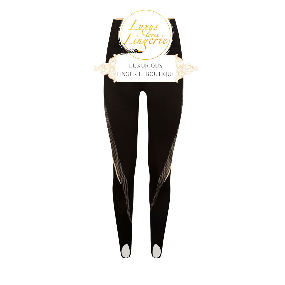 SPORTY BUTTERFLY STIRRUP LEGGINGS