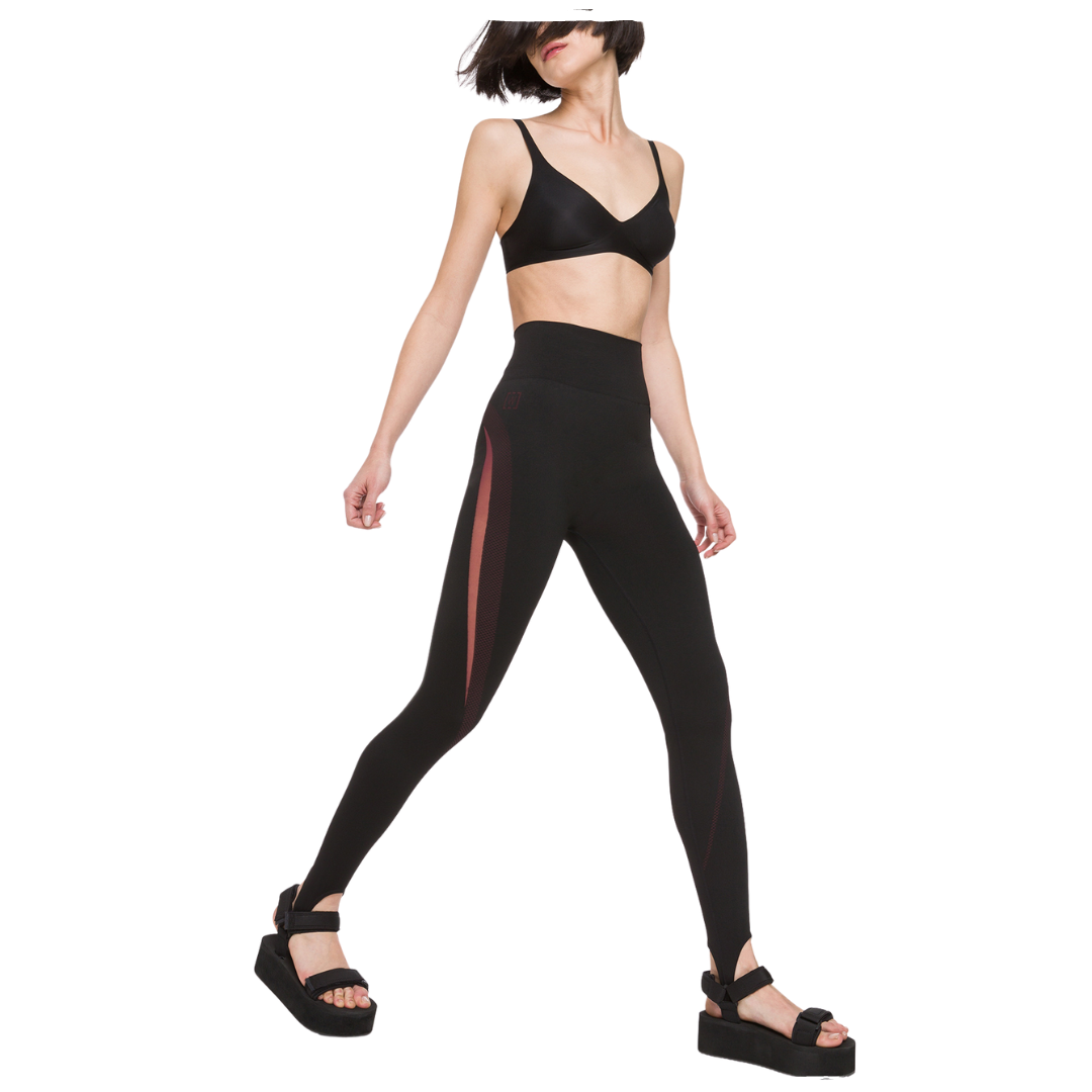 SPORTY BUTTERFLY STIRRUP LEGGINGS