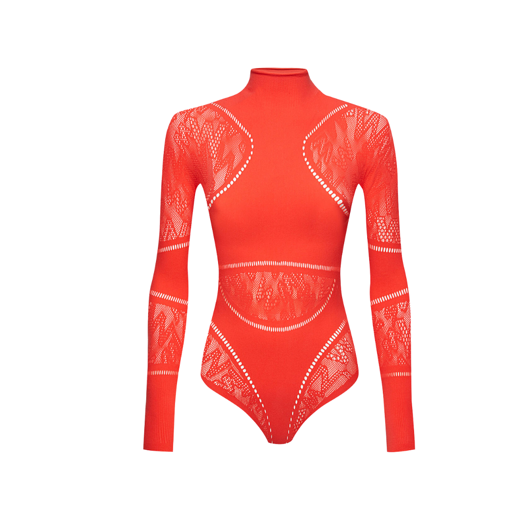 SPORTY LOGO NET BODY